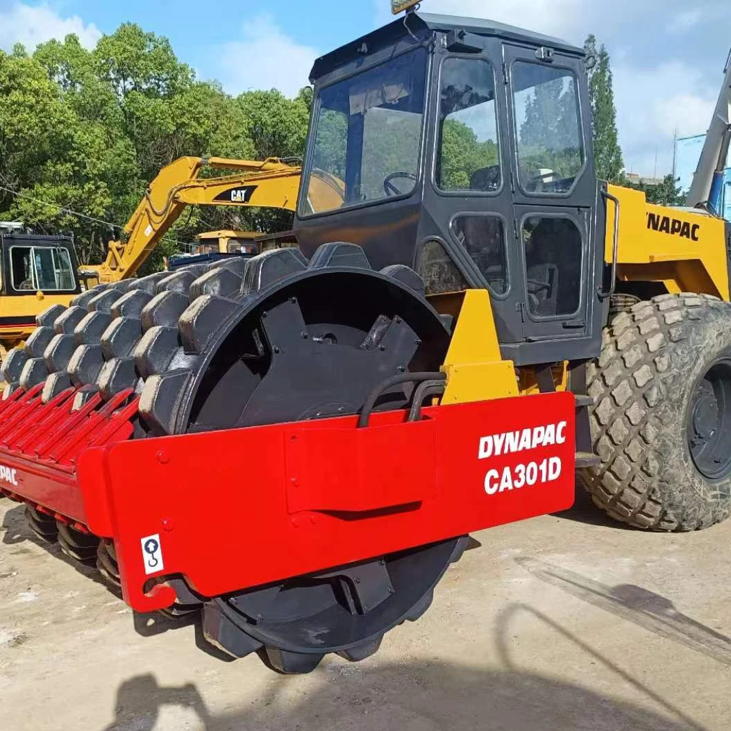 Used Dynapac Compactor CA301D with excellent performance Second Hand Dynapac Roller CA301D at sale