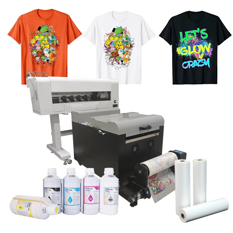 Hot Sale DTF Printing machine 30cm Dual I3200 I1600 dtf xp600 printer frame for tshirt printing