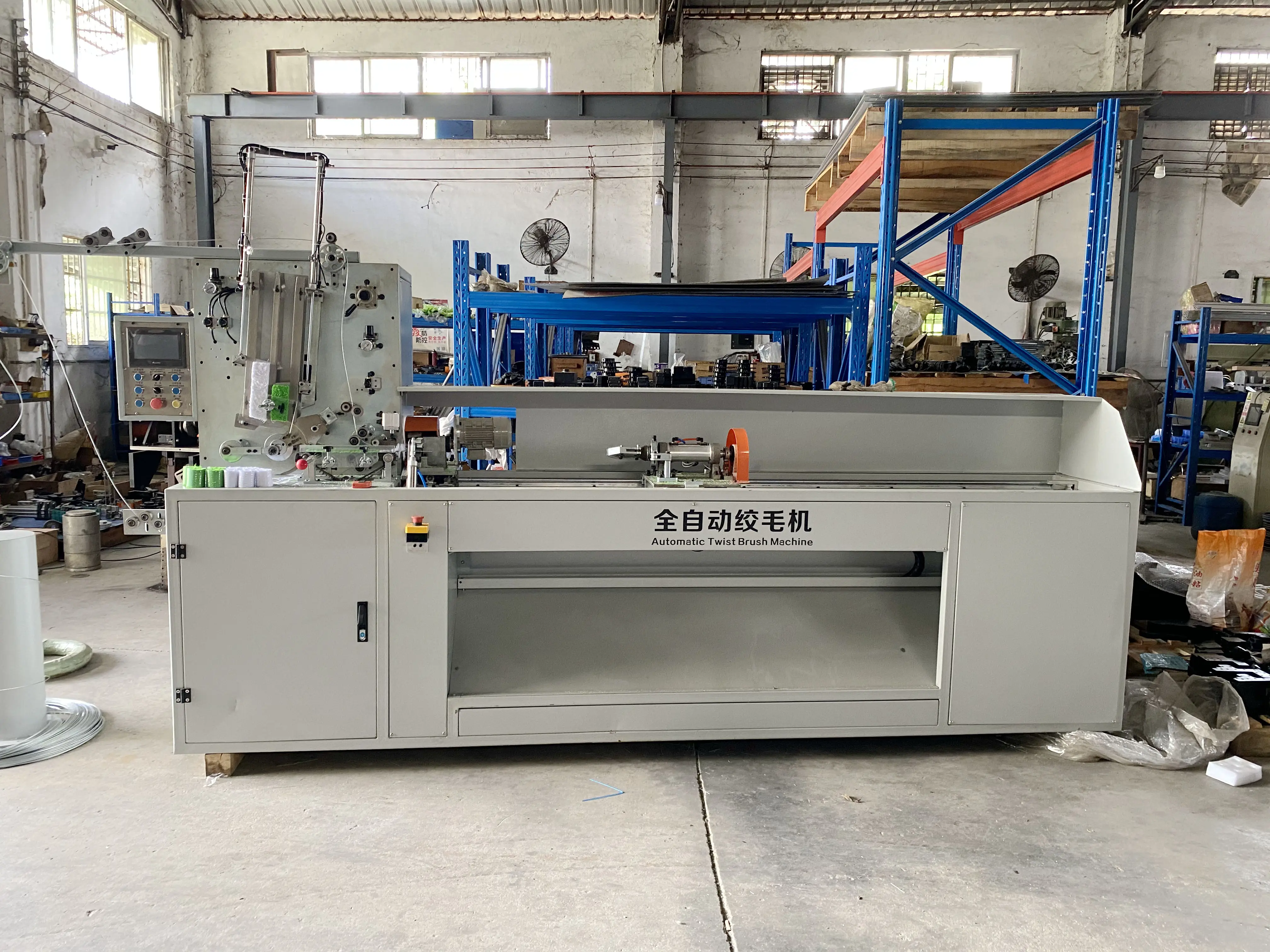 twisted wire baby bottle cleaning brush machine