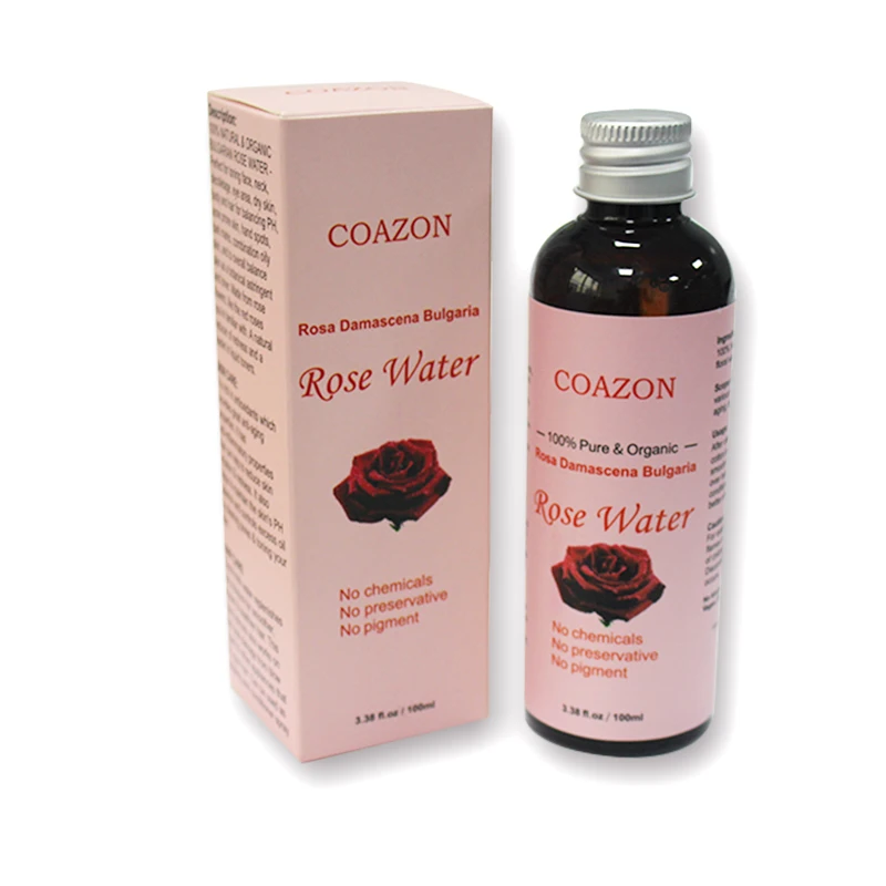 Private label Soothing Hydrating Refershing Petal Witch Hazel Toner moisturizer skin mist rose water with aloe vera