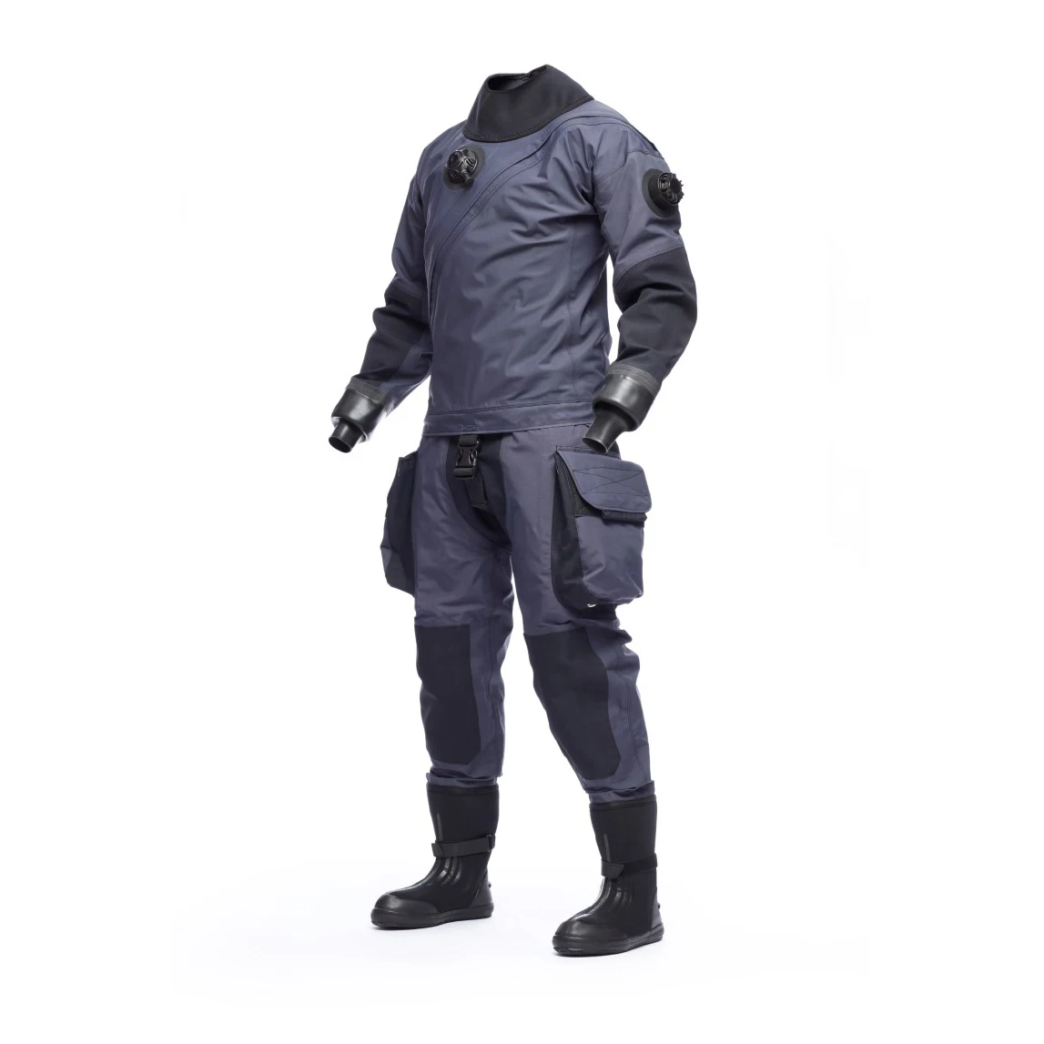 One Piece Ergonic Zipper Diving Womens Mens Kayaking Whitewater Canoeing Dry Suit