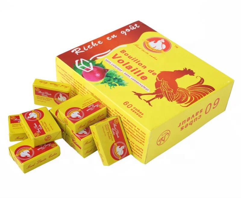 Halal Chicken Seasoning Cubes Manufacturer/ Chicken Bouillon Cubes Supplier