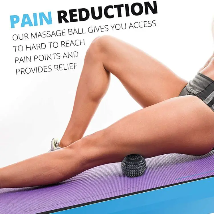 Free Custom lacrosse balls Electric Vibrating Cork Yoga Massage Roller Ball