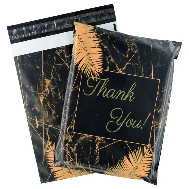 Custom logo waterproof self adhesive colorful eco mail print white courier envelope shipping mailing bags