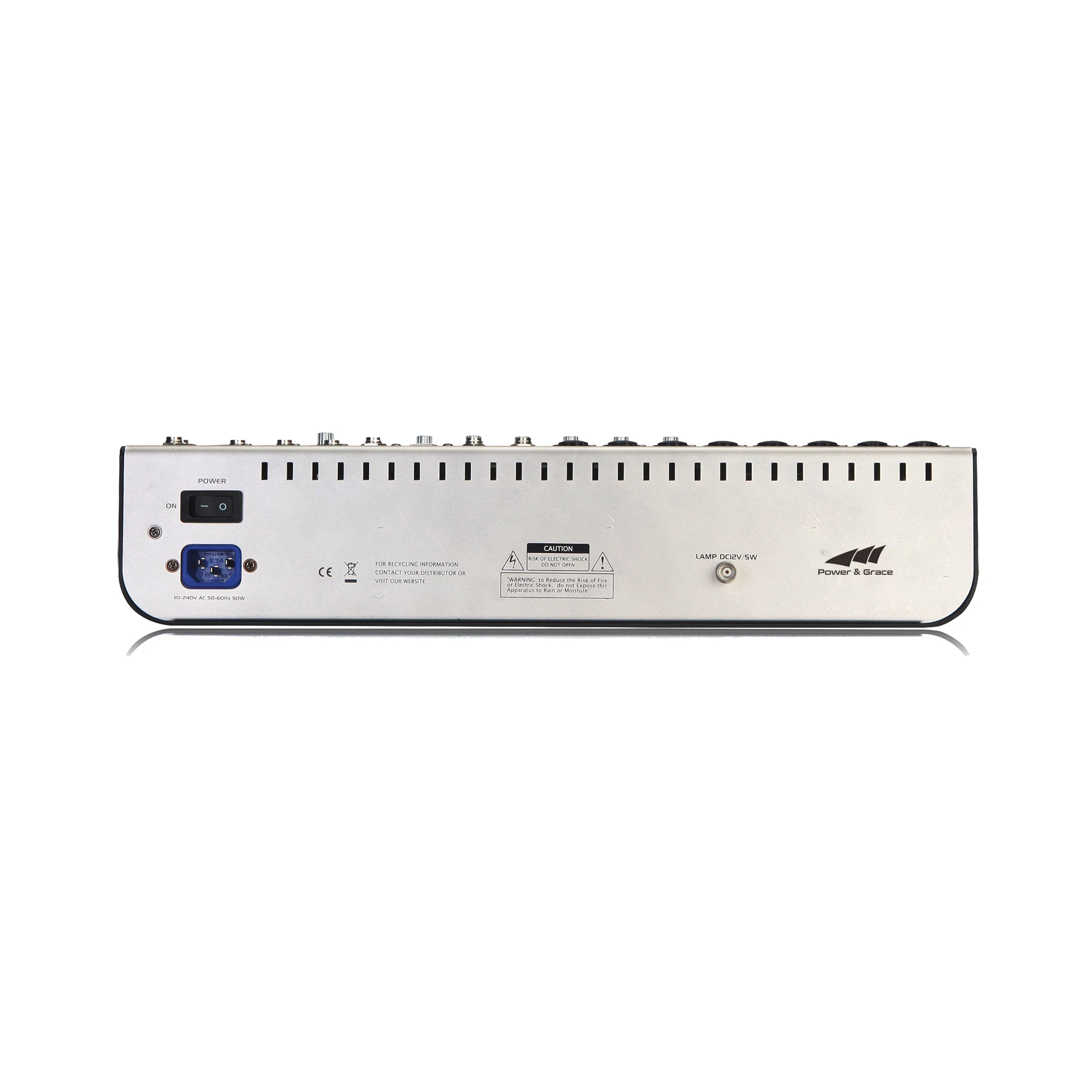 12-Channel Digital Mixing Console with 12 Mic/Line Inputs, 5 Analog Outputs