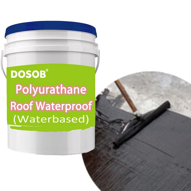 Concrete Roof Ready Used One Component Waterproofing Coating Mesiden Colorful
