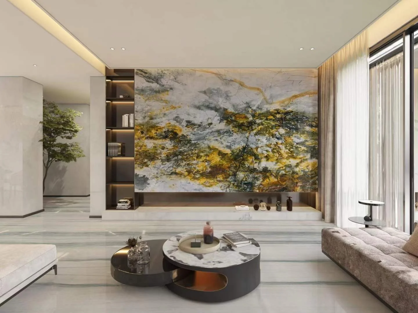 Natural Stone Brazil Multicolor Quartzite For Floor Tiles Wall Panels Stairs Wall Decor Kitchen Island Tabletop Counter