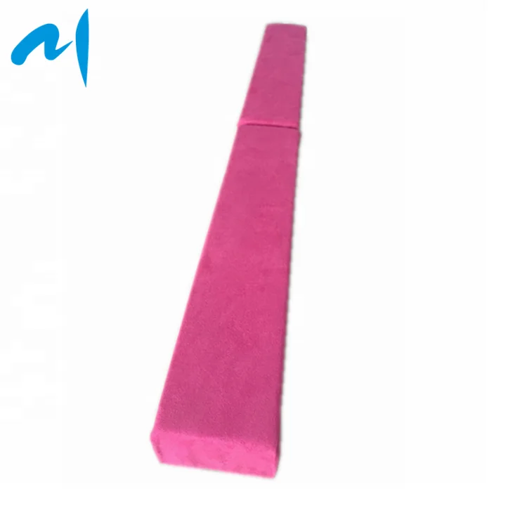 Hot Sell Home Gymnastics equipment 7FT PU Leather or Faux Cover Balance Beam Gymnastics