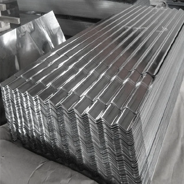 Corrugated Galvanized Steel Sheet 4mm Metal Zinc Roof Corrugated Steel Sheet