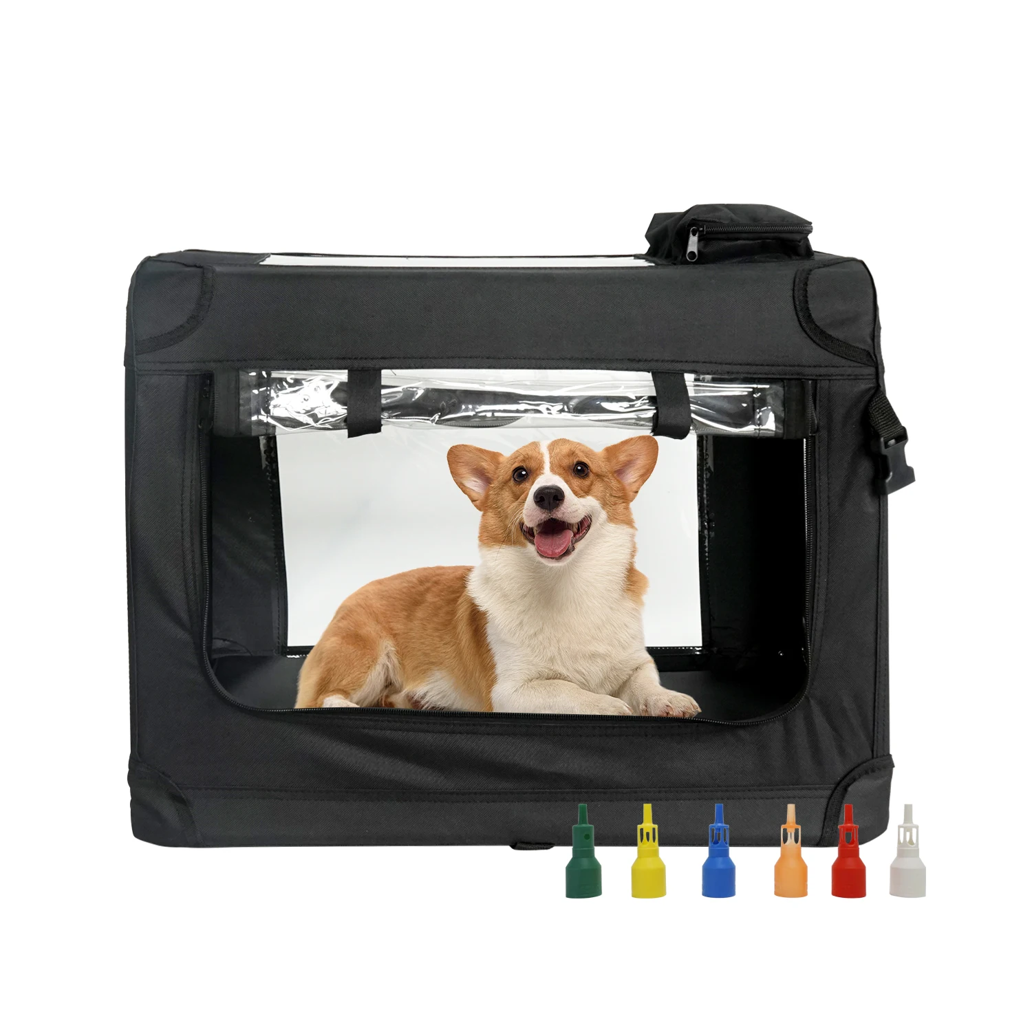 100L Dog Oxygen Chamber Pet Dog Cat Animal Oxygen ICU Cage Large PET Brooder Nur