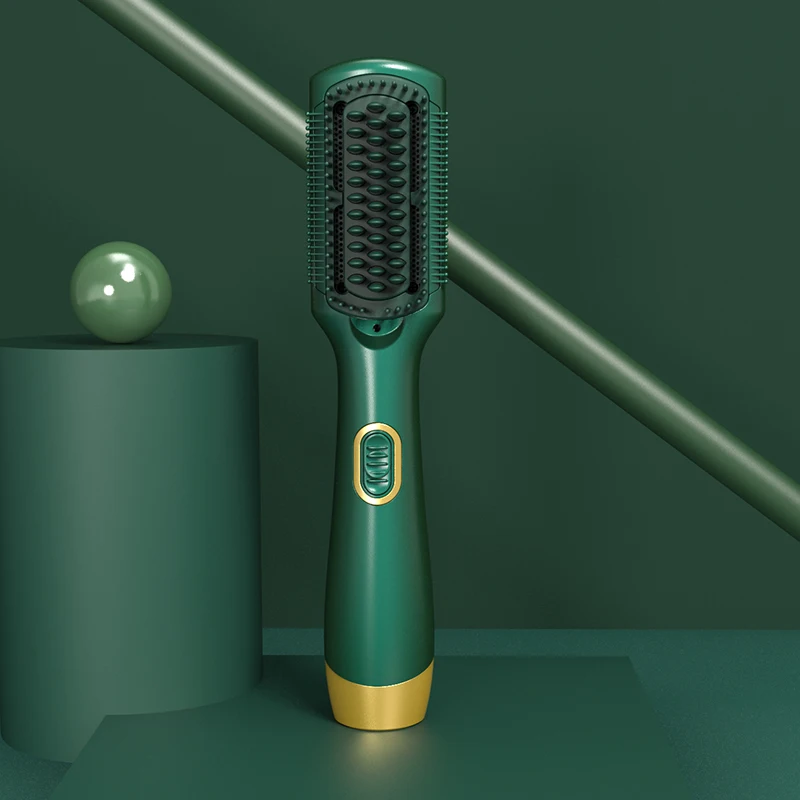 Negative Ions One Step Hair Dryer And Volumizer Hot Air Brush Hair Dryer Brush With 110v And 220v