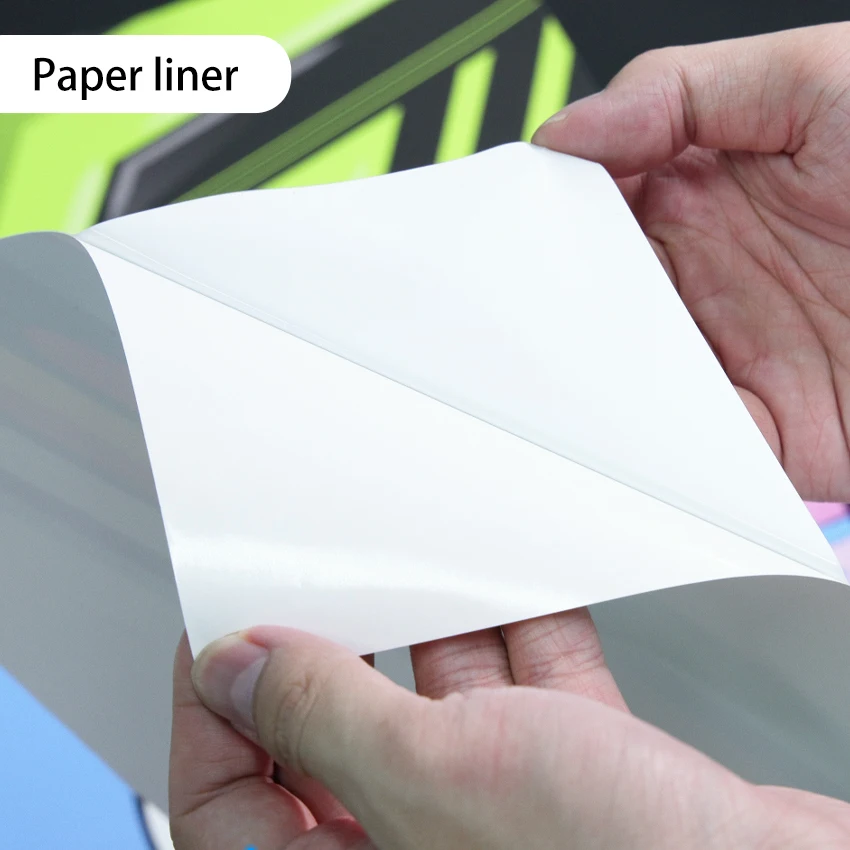 Eco Solvent Film Polymeric Vinyl Printable Self Adhesive Vinyl Car Wrapping With Good Quality