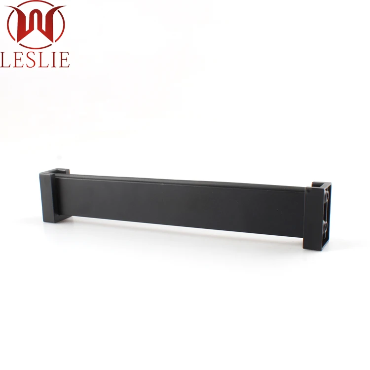 Furniture accessories hanger support boom flange chrome plated wardrobe rail support iron pipe 3 meters clothes rod