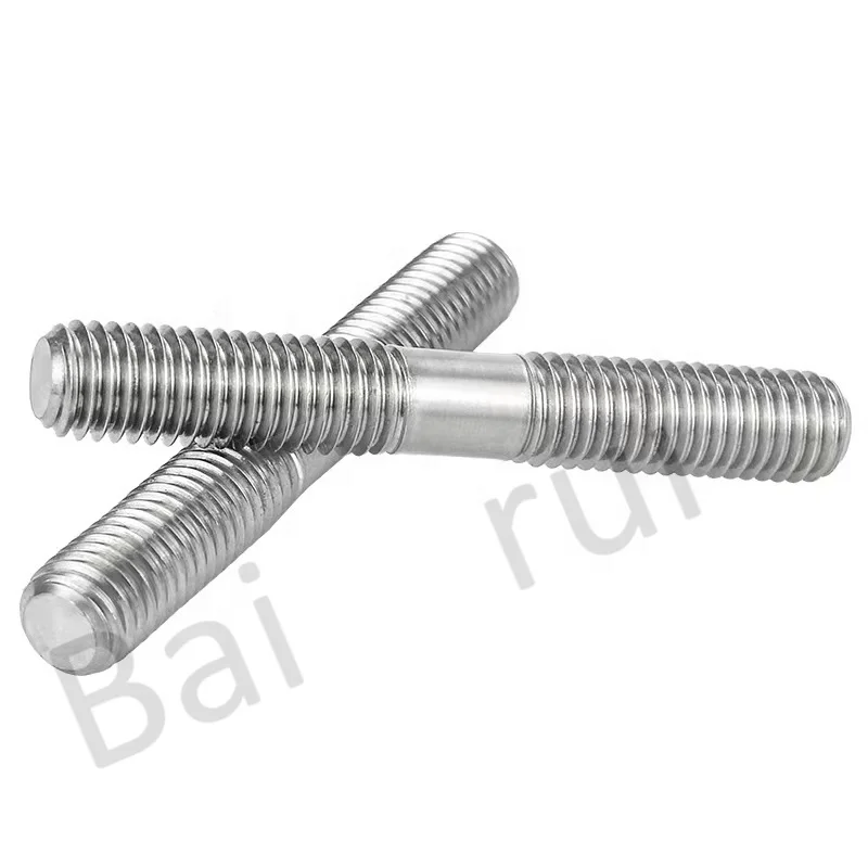 DIN938 Gr2/Gr5  titanium stud bolts