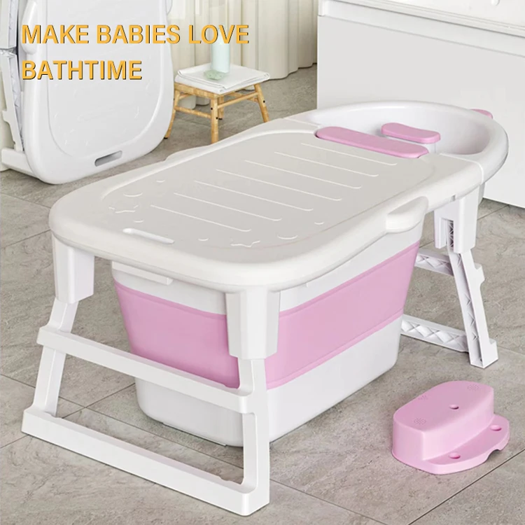 Hot plastic foldable bathtub