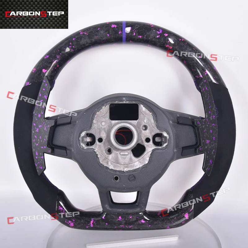 For Volkswagen VW Golf MK7 GTI Golf R Golf 7 Carbon Fiber Steering Wheel 2015 2016 2017 2018 2019