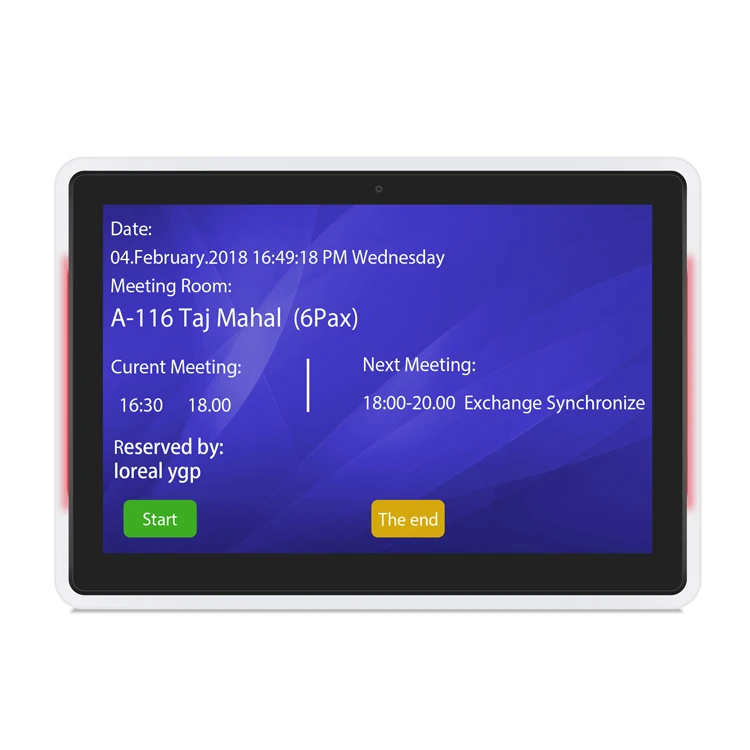 Планшет RK3288 со светодиодной подсветкой, 10,1 дюйма, 2 ГБ, 16 ГБ, android 8,1, RJ45, POE