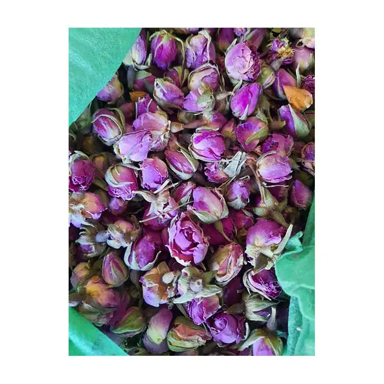 Low Price Wholesale High Quality Rose Bud Pink Organic Dried Rose Bud Top Quality Flower Herbal Tea