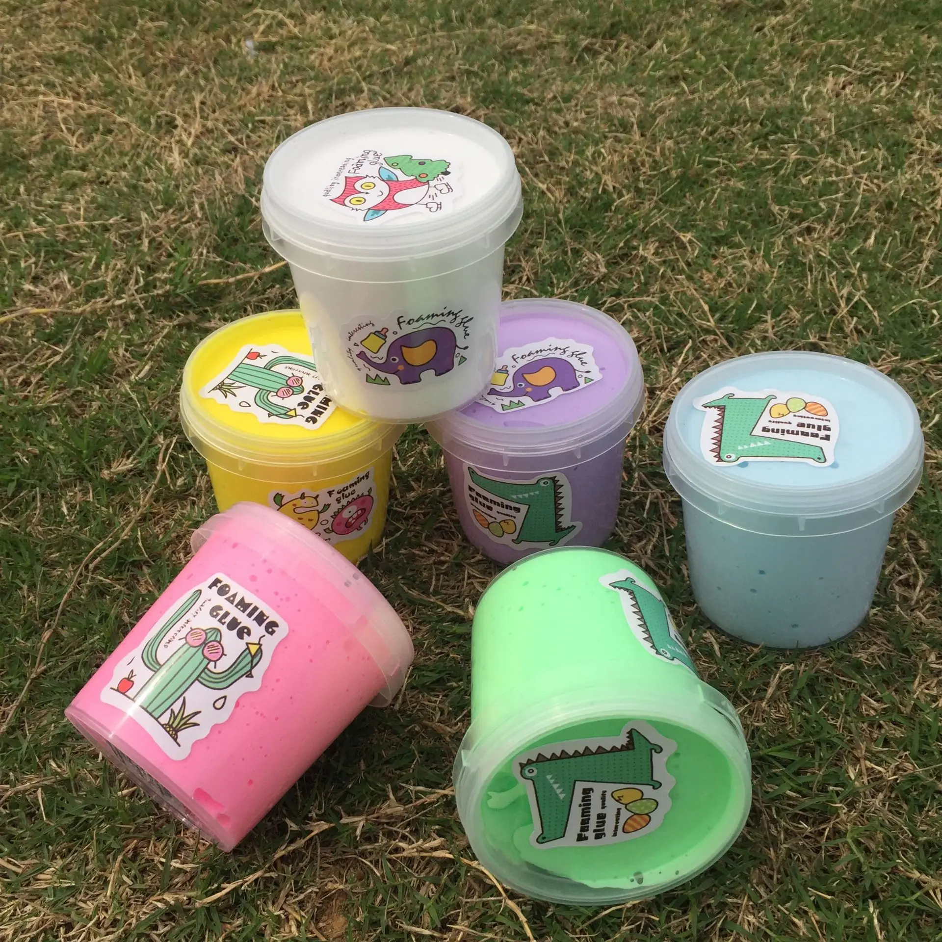 YIWU ALLO kids educational soft oven hardening modelling polymer clay making playdough
