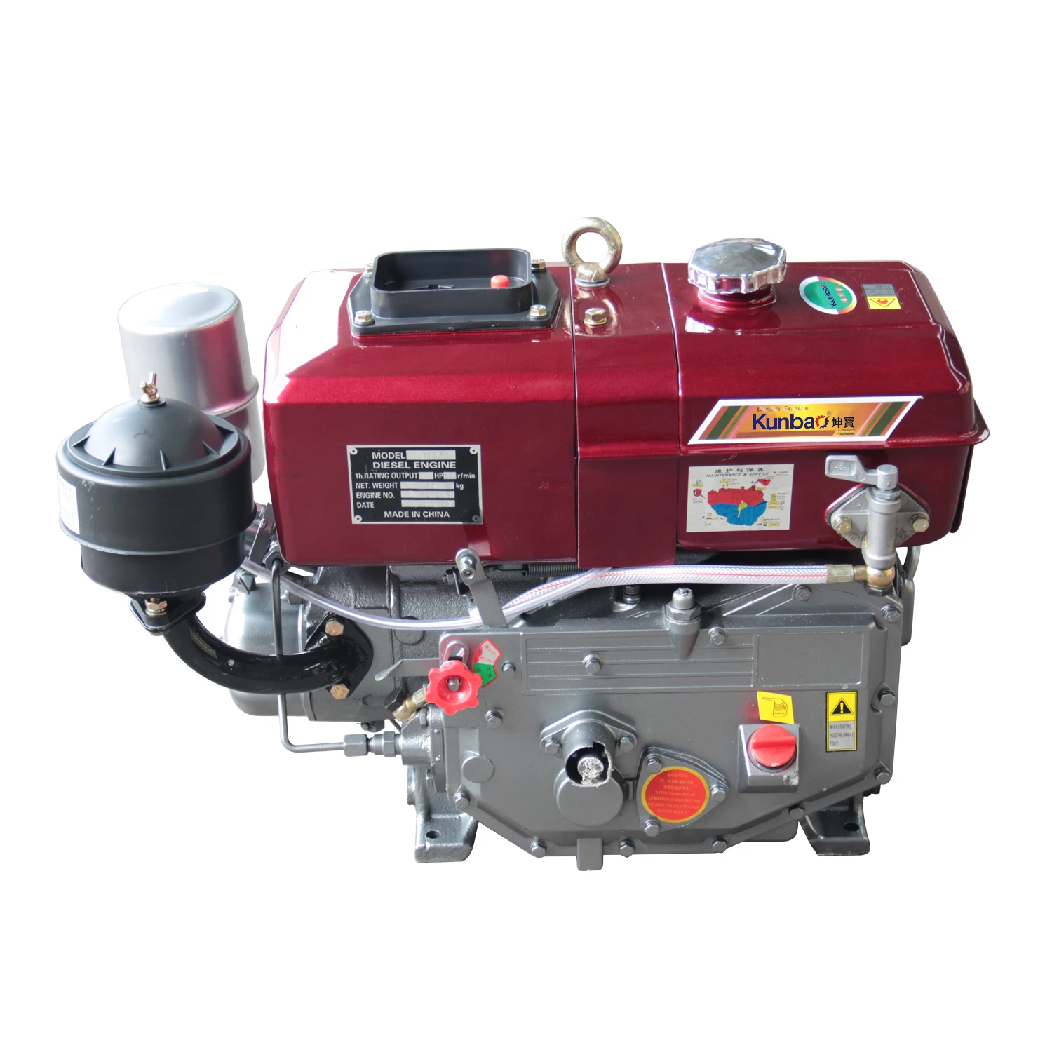 R175a 6hp Water Cooled Diesel Engine 160918