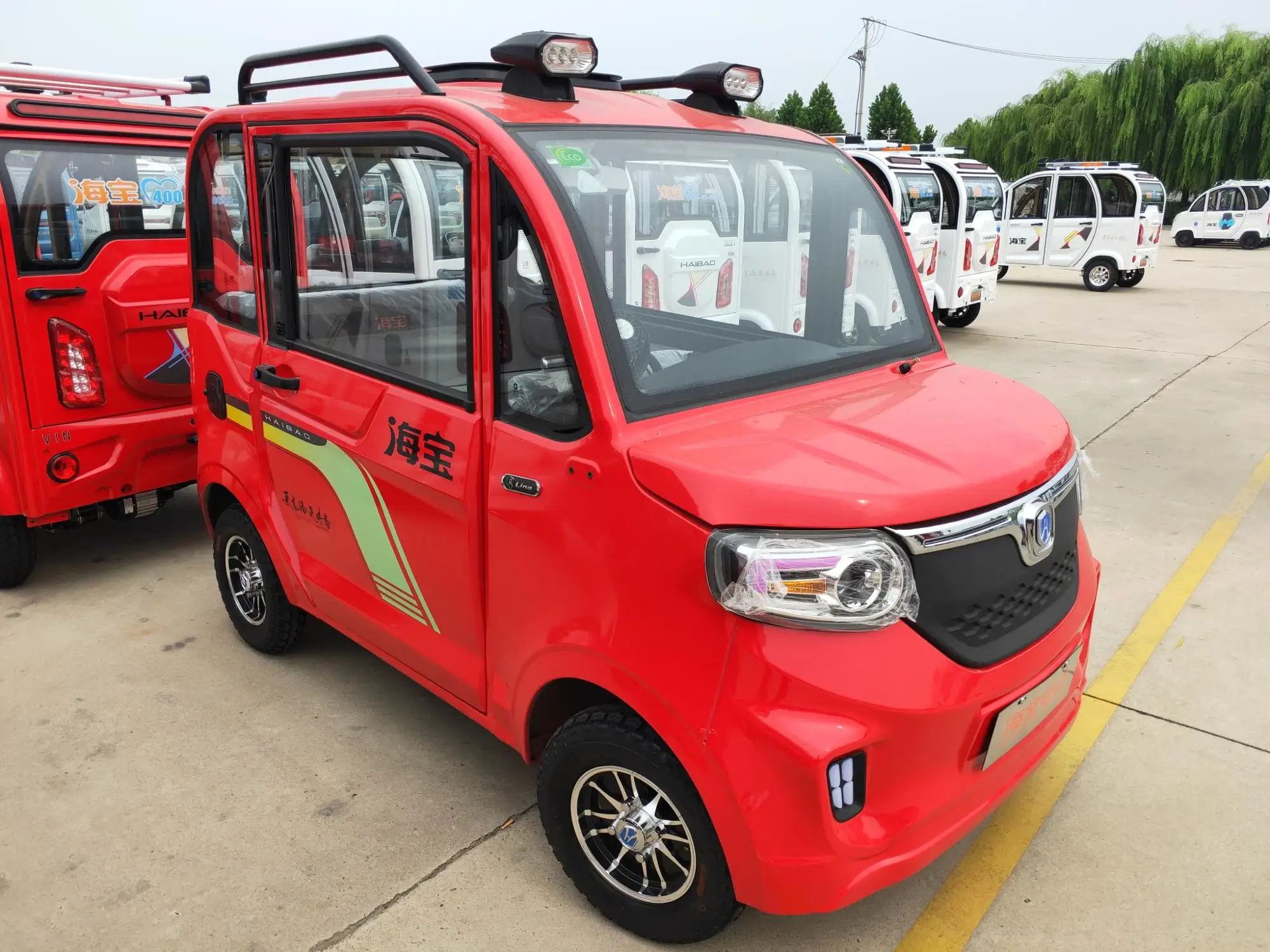 Four wheel 4 seats Lead Acid battery electric sports ride on car for