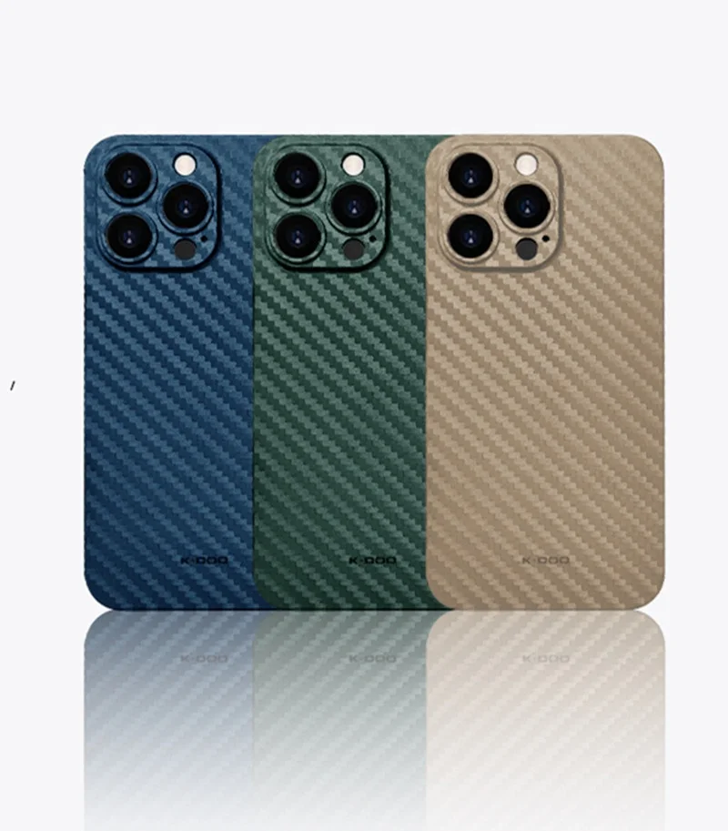High quality K-DOO Air Carbon phone cases protective cellphone cover case for Iphone 13 mini pro max
