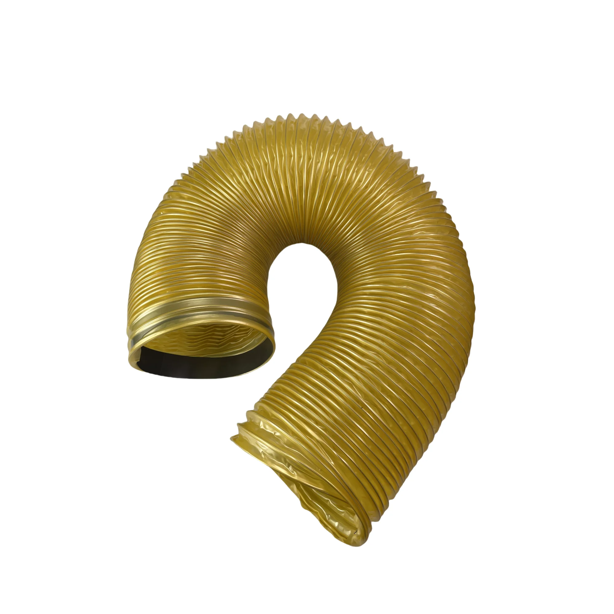 Corrugated Flexible Air Duct Steel Wire Hose Polyurethane Suction Hose