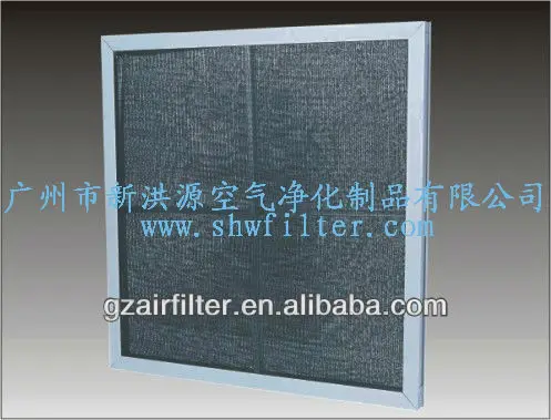 Customized size air condition 1-10 micron pollution controlling nylon metal mesh filter