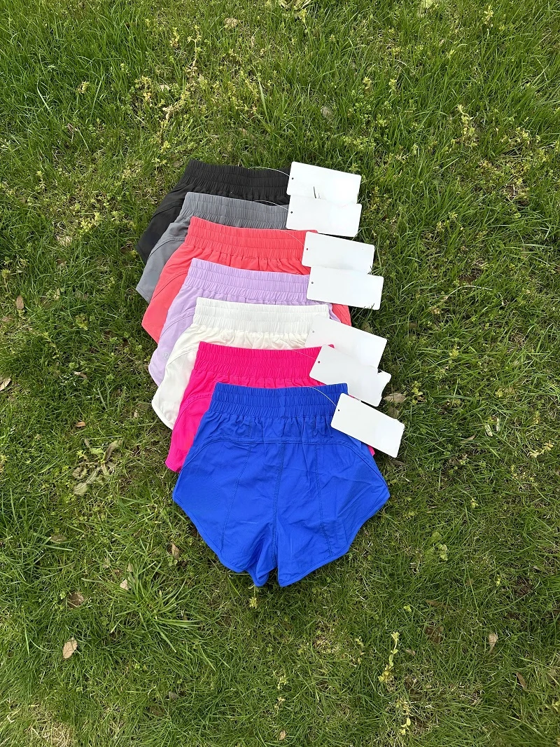 Kids High Waisted Athletic Shorts Elastic Casual Summer Running Shorts Quick Dry Gym Workout Shorts A1 Oem Solid Printed Knitted