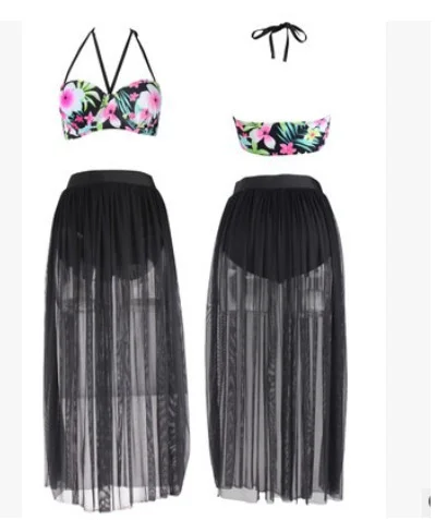 Fat women suit big size one piece dress swimsuit open hot plus size ladies swimwear hot stamping logo