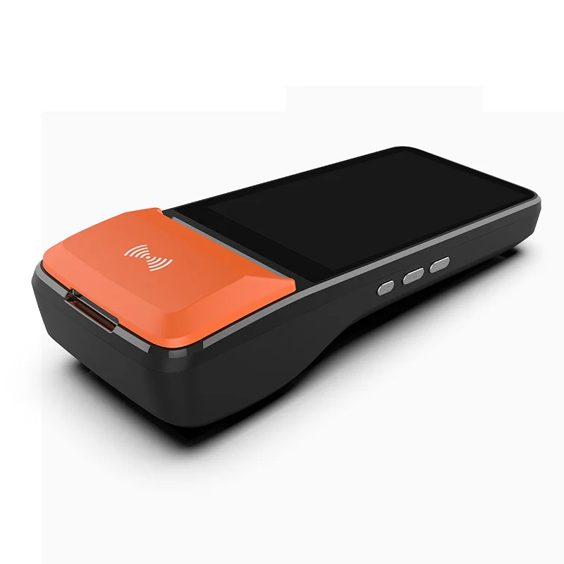 3G 4G POS терминал Android с 58 мм 80 мм Термальный чековый принтер NFC портативный pos-терминал