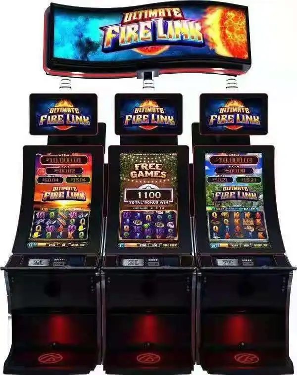 
2021 New Arrival Fire Link with 8 in 1 Slot game game room most popular arcade game machine 