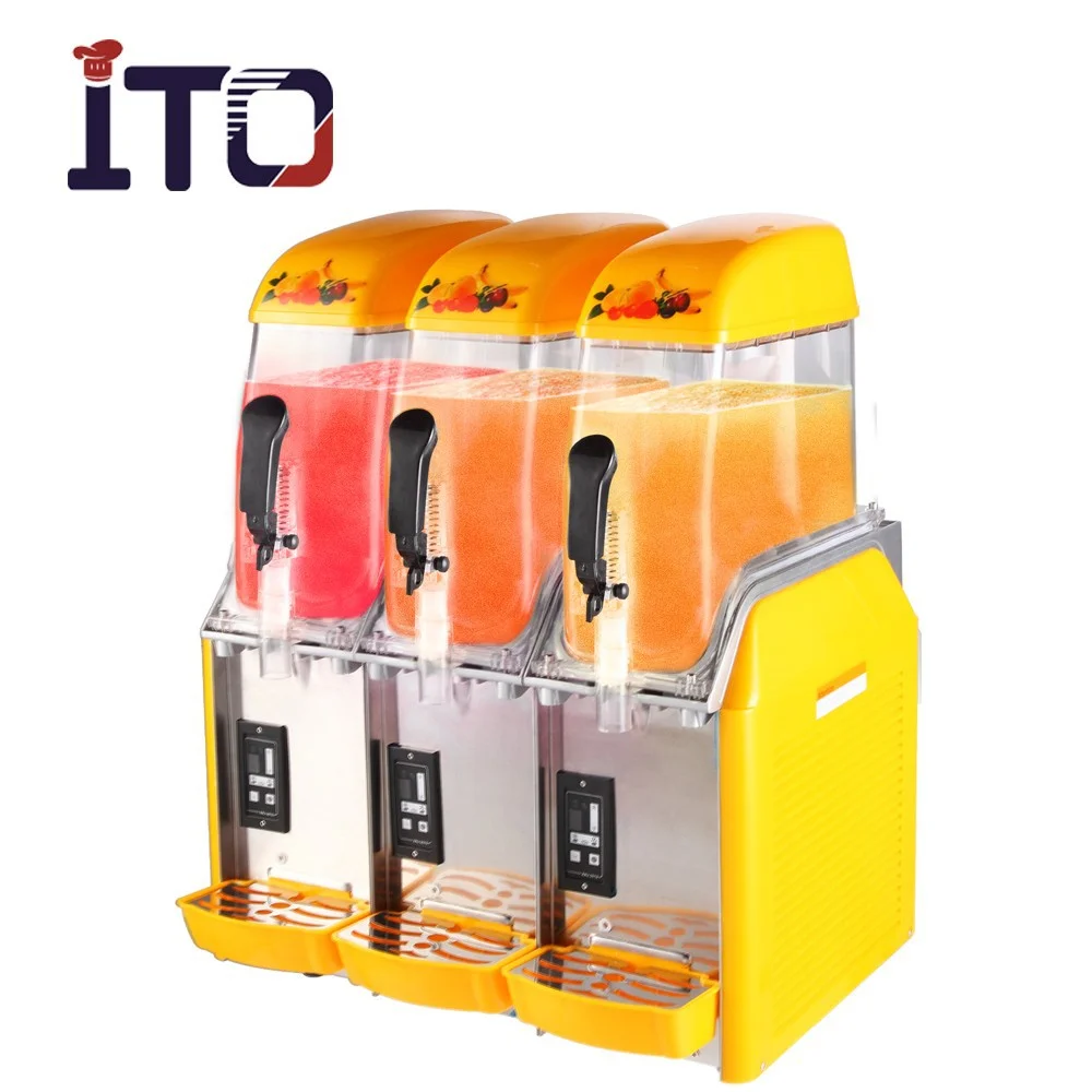Commercial fruit juice slush machine restaurant tea shop cold drink snow ice slush machine