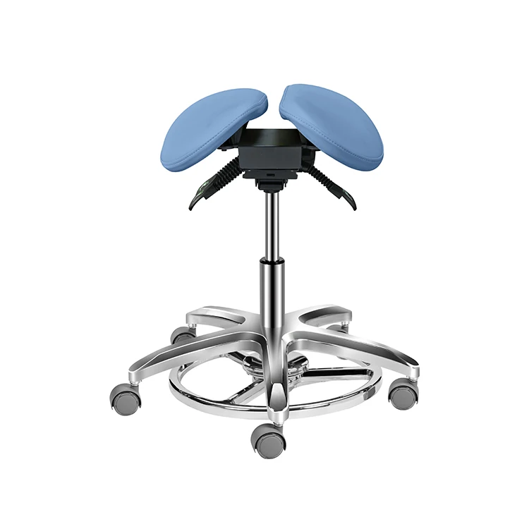 Ergonomic Swivel Office Chair Doctor Chair Nurse Stool with Backrest