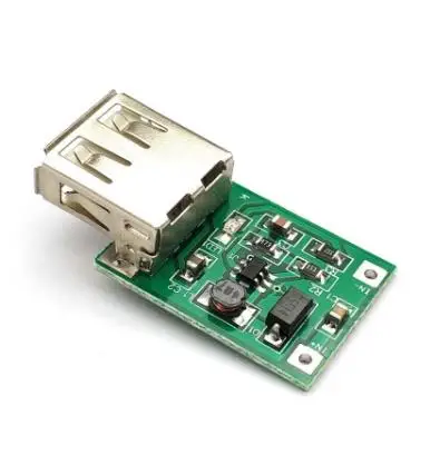 0.9V ~ 5V To 5V 600MA USB Output Charger Step Up Power Module Mini DC-DC Boost Converter Green