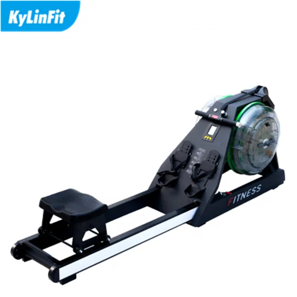 Kylinfit steel water seated rowing machine for home