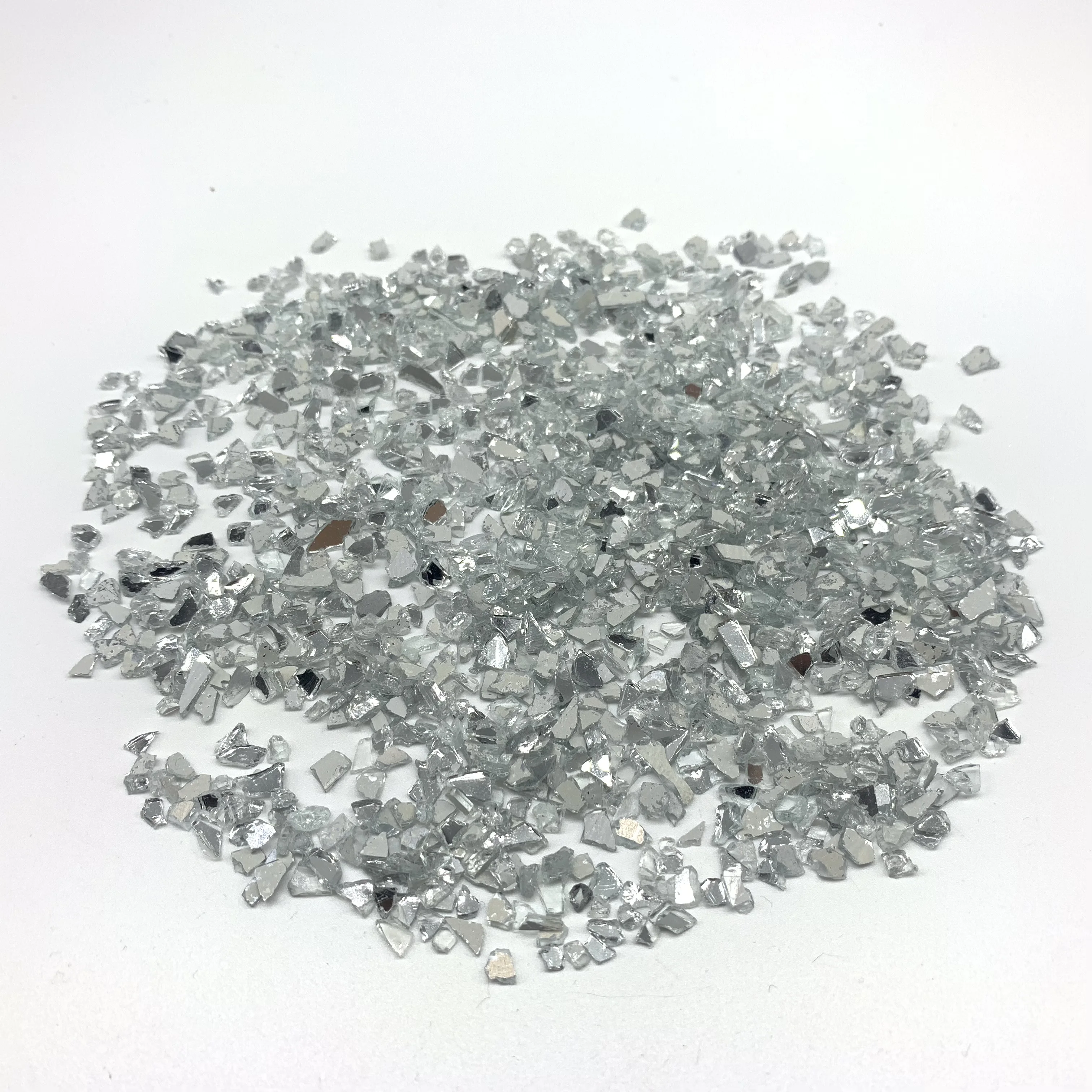 Crushed Mirror Glass Chippings Aggregate
