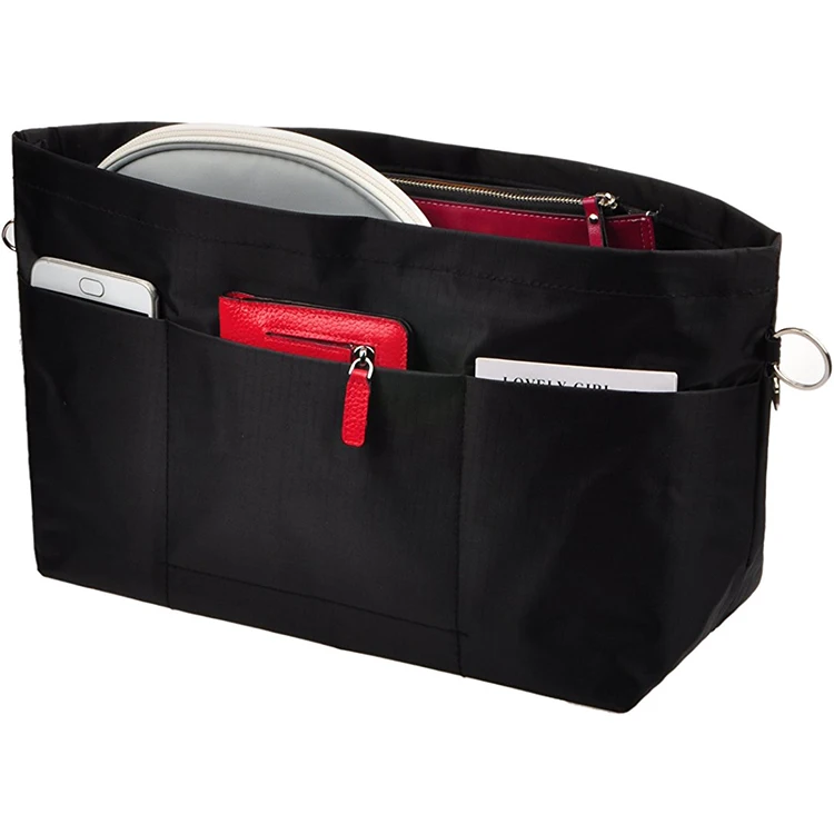 Sturdy Purse Insert Organizer Bag in Bag Waterproof Handbag Tote Pocketbook Organizer