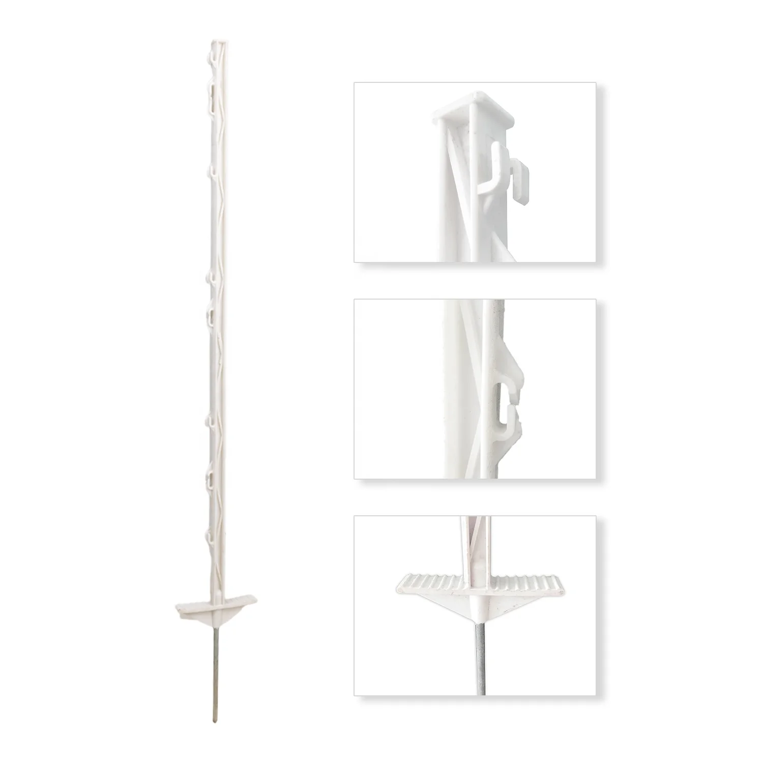 Lydite OEM Electric Fence Plastic PVC Post for Farm Livestocks