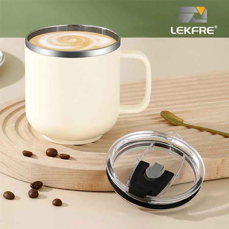 Customized High Quality Stainless Steel Sublimation Mug Coffee Tea With Handle