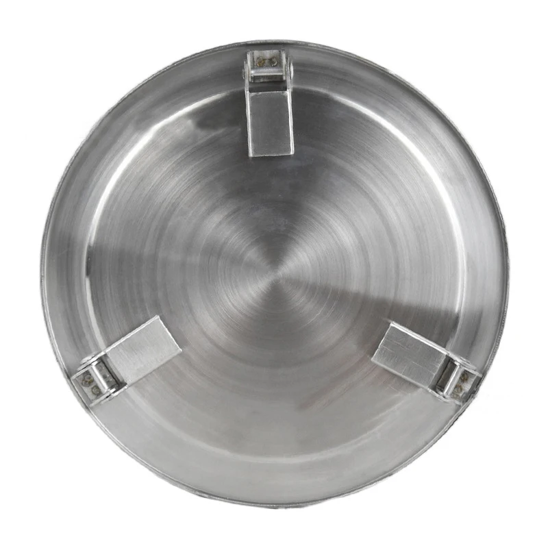 Portable Stainless Steel Outdoor Camping Wood Burning Stove round BBQ Fire Pit Smokeless for Wild Camping Wilderness Adventures