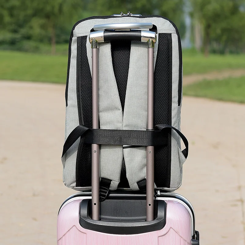 Рюкзак для ноутбука на заказ для подростков, противокражная школьная сумка, деловой дорожный водонепроницаемый рюкзак, сумки