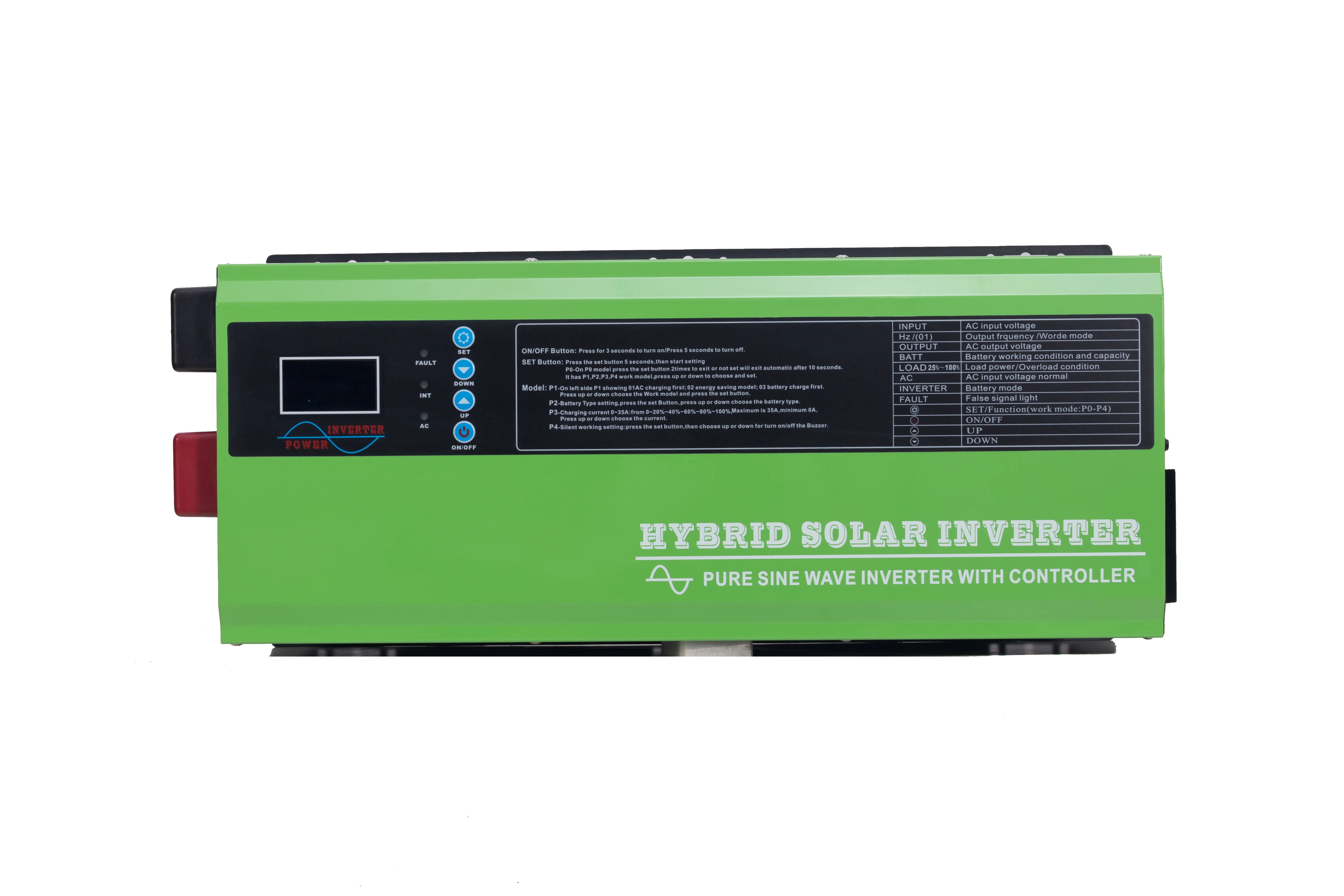 hybrid solar power inverter 10kw 10000w 24v 48v