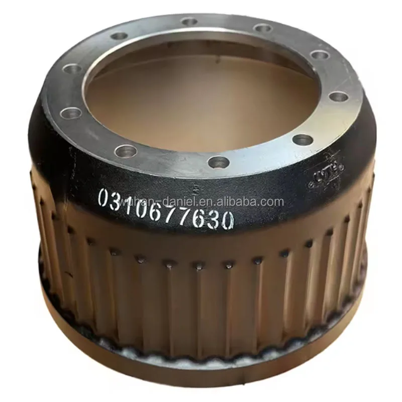 High Quality Truck Trailer Bus Spare Parts Brake Drum For BPW 0310677630 310677630