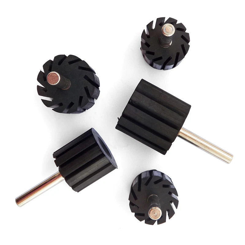 Spiral Band Rubber Mandrels - Sanding Drums/Slotted (shaft: 6mm) /Sanding Bands Holder