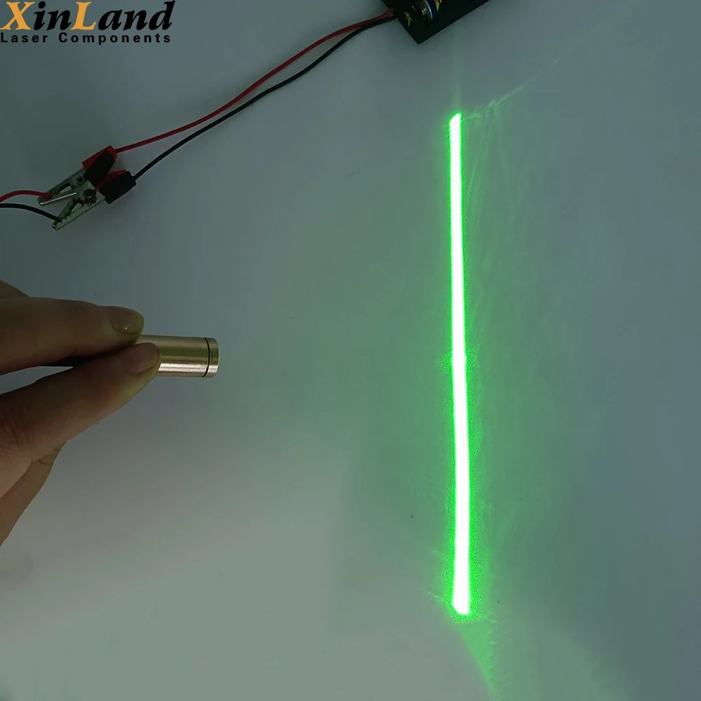 XinLand Green Line Laser Module 520nm 5mw Mini Laser Diode Module Dot Line Crosshair Laser Diode