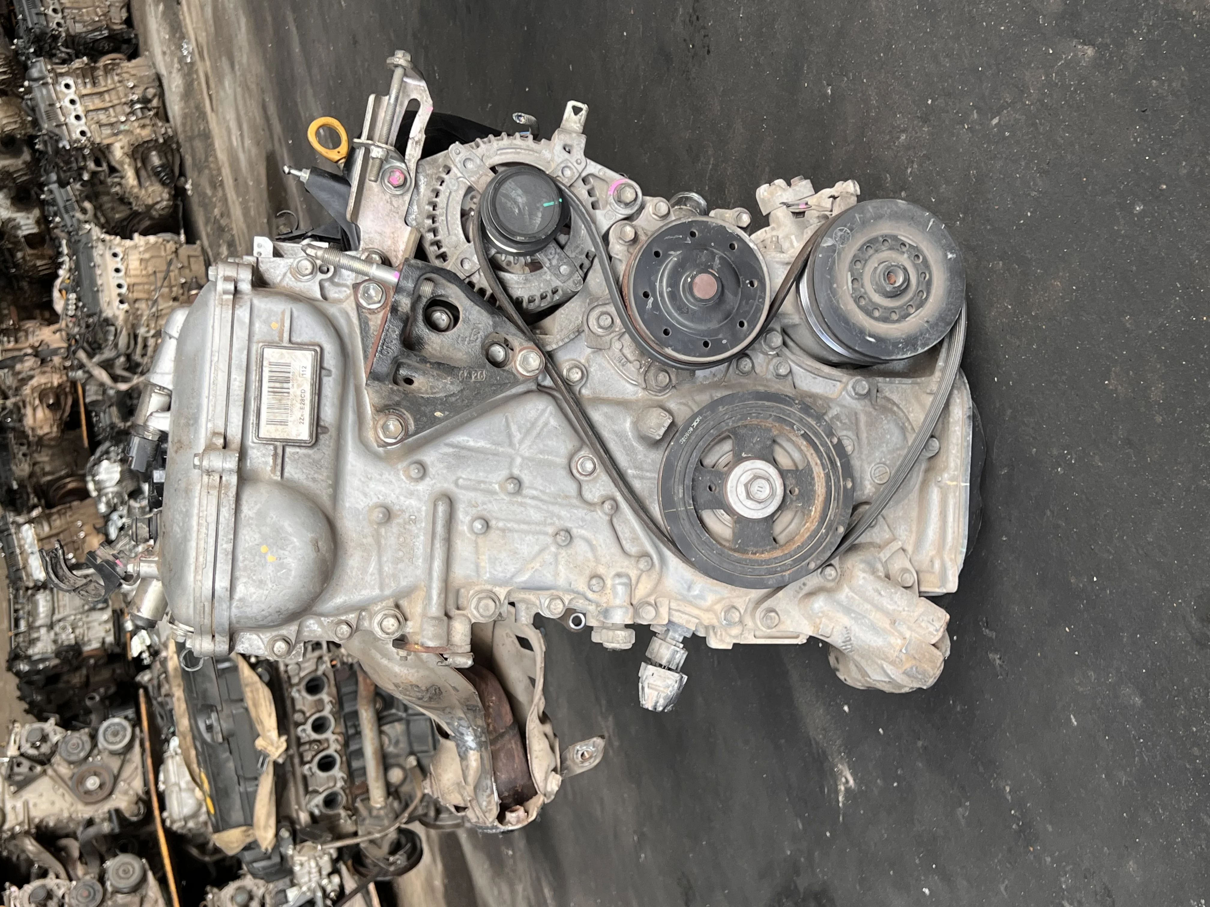 Used High Quantity 4Cylinder Petrol Engine Assembly 1.6L 1.8L 1ZR 2ZR for Toyota Corolla Hiace Hilux