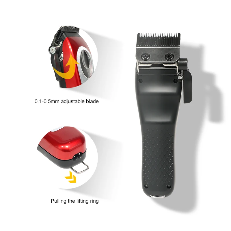 KooFex Pro 8000rpm High Speed Motor Hair Clipper with Charging Stand 6 Hours Long Lasting Electric Hair Cutting Barber Machine