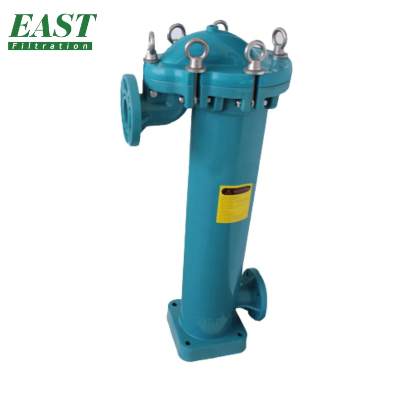 Factory price Standard Flange Inlet/Outlet Single Bag PP Filter Housing for treatment of suspended solids in water