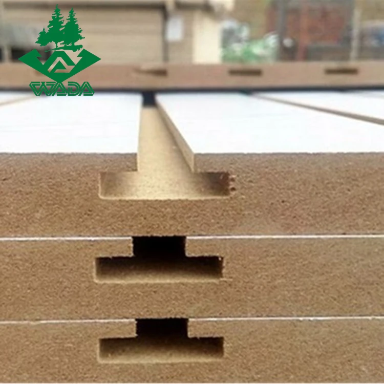 2/3/4/5/6/9/12/15/16/18/21mm Melamine plain mdf raw wood veneer mdf board